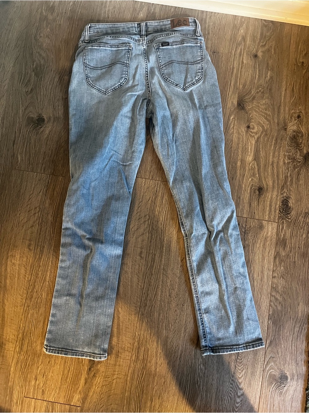 Lee Slim Straight Light Blue Denim Jeans